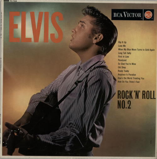 Elvis Presley Rock 'N' Roll No.2 UK英盤 LP Elvis Presley Rock 'n' Roll No. 2 UK vinyl LP album (LP